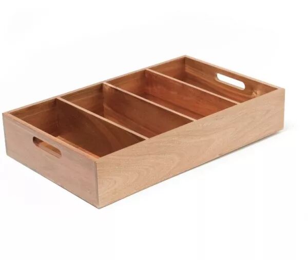 PANIER � COUVERTS EN BOIS 