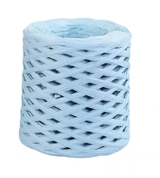 PELOTE XL RAPHIA BLEU CIEL 200m