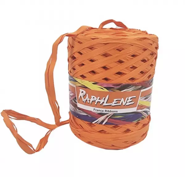 PELOTE XL RAPHIA ORANGE 200m