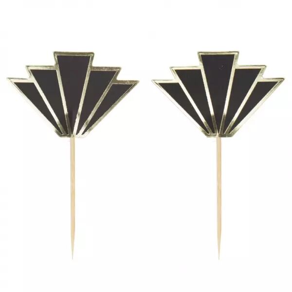 PICS A COCKTAIL GOLD PARTY X10PCS