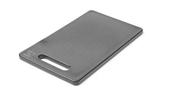 Planche � d�couper avec poign� noir 250x150x10 mm HDPE