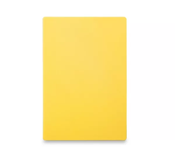 PLANCHE A DECOUPER HACCP JAUNE 600X400