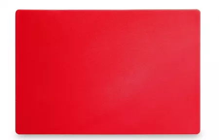 PLANCHE A DECOUPER HACCP ROUGE 450X300X13MM 