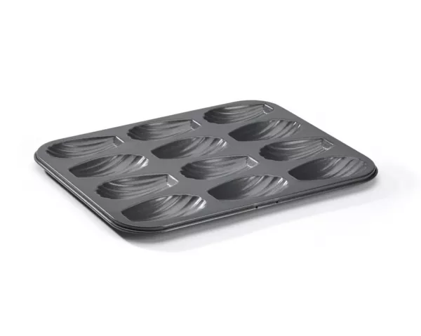 PLAQUE A 12 MADELEINES 7X4X1.5CM 20X26CM