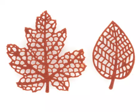 PLAQUE SILICONE 12 D&Eacute;CORS NATUREA - FEUILLES