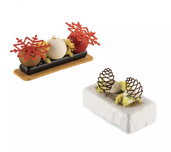 PLAQUE SILICONE 24 D�CORS NATUREA - HIVER