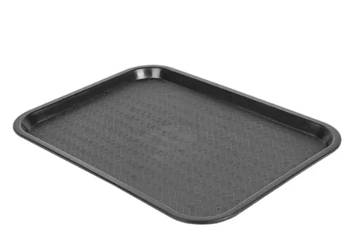 PLATEAU FAST FOOD NOIR 35,5X45,3