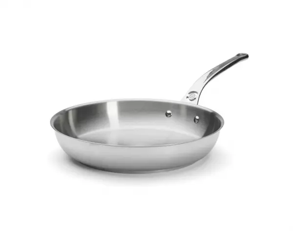 POELE INOX MILADY QUEUE FONTE INOX DIAM 28