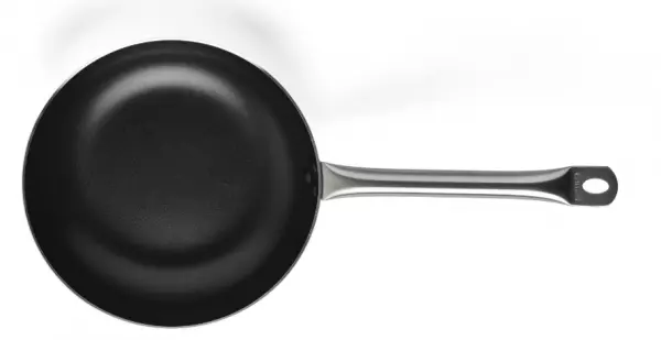 PO�LE PROFOND ALUMINIUM MANCHE EN INOX AVEC REV�TEMENT ANTI-ADH�SIF 4MM. 20 CM � VULCANO