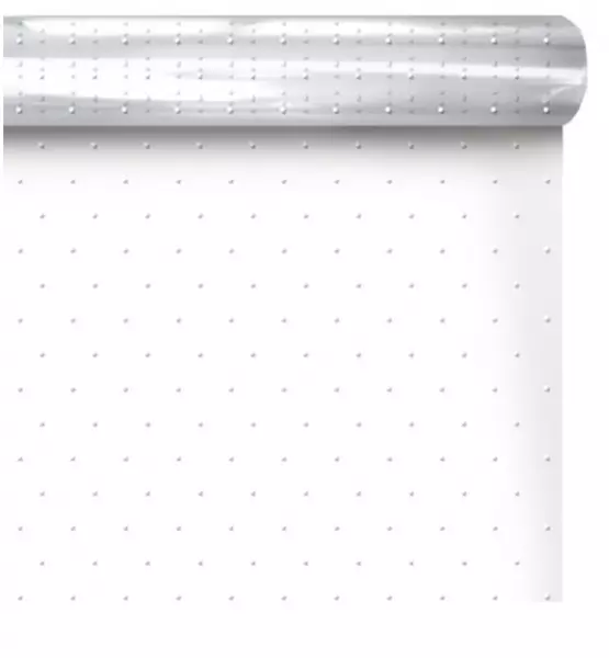 Polypro D�cor 0.80x120m 35� PLUMETIS BLANC