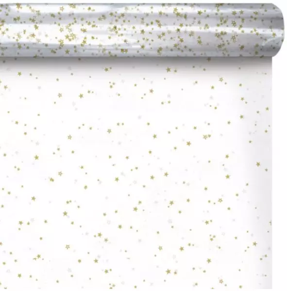 Polypro D�cor 0.80x120m 35� STARS OR