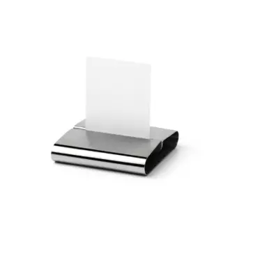 porte menu inox 