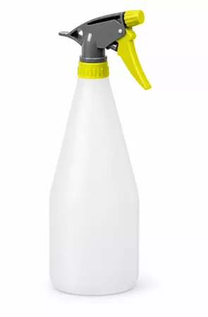 PULVERISATEUR + BOUTEILLE 1 L TRANSLUCIDE PLASTIQUE 
