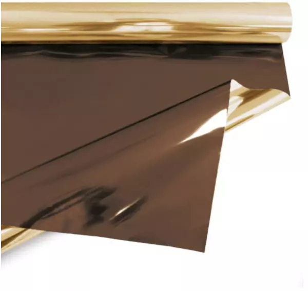 Rouleau M�tal 0.70x50m CHOCO OR