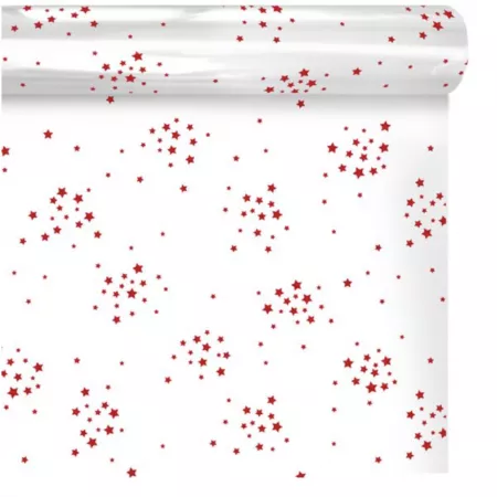 ROULEAU POLYPRO STARRY ROUGE 0.70X50 M ROUGE