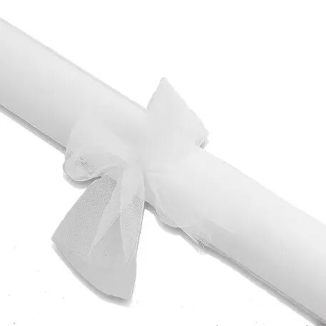 Rouleau tulle BLANC 48cmx7m