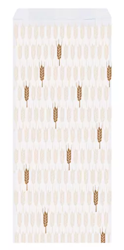 SACHETS BOULANGERIE \'CERES\' 33 G/M2 14+7x35 CM BLANC CELLULOSE (500 UNIT�) (100% PEFC certifi�)