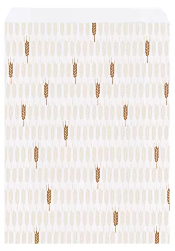 SACHETS BOULANGERIE \'CERES\' 33 G/M2 26+8x35 CM BLANC CELLULOSE (250 UNIT�) (100% PEFC certifi�)