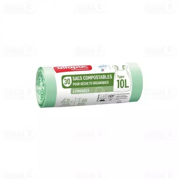 Sacs poubelles compostables 18� 50X65