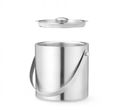 Seau &agrave; glace &agrave; double paroi 2 l inox