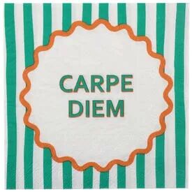 SERVIETTE DOLCE VITA  CELADON 33 x 33 cm C�ladon 