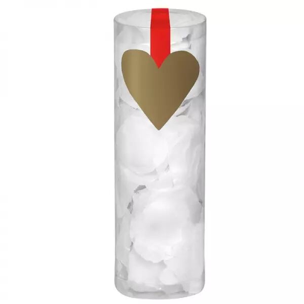 Set 288 P�tales PVC rose blanc / COB48022