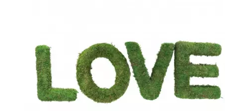 SET 4 LETTRES LOVE EN MOUSSE