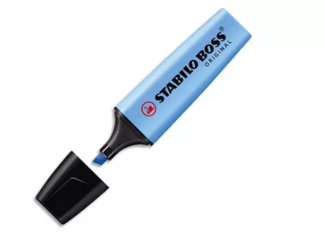 Surligneur STABILO BOSS 2-5mm BLEU