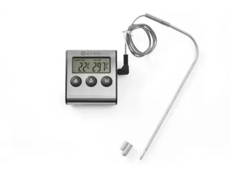 Thermom&egrave;tre/minuteur pour r&ocirc;tir -50/250 degr&eacute;s
