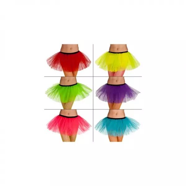 Tutu en tulle - 6 Couleurs assorties