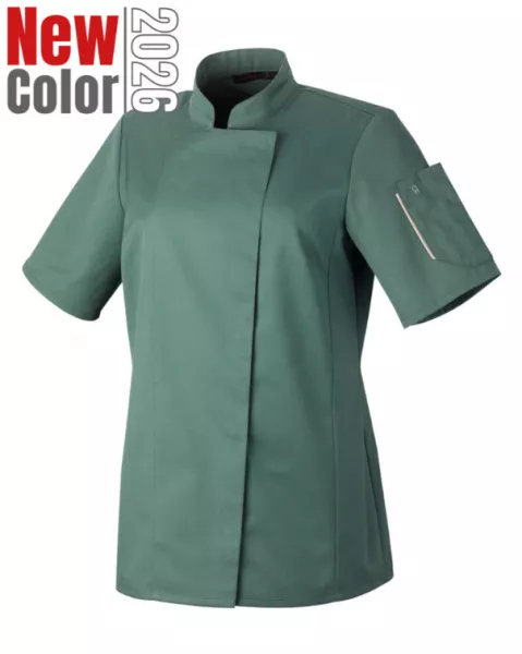 UNERA VESTE F MANCHE COURTE VERT SAUGE T00 A T6