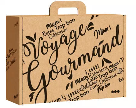 Valisette Carton Kraft VG 34,2x25x11,5cm